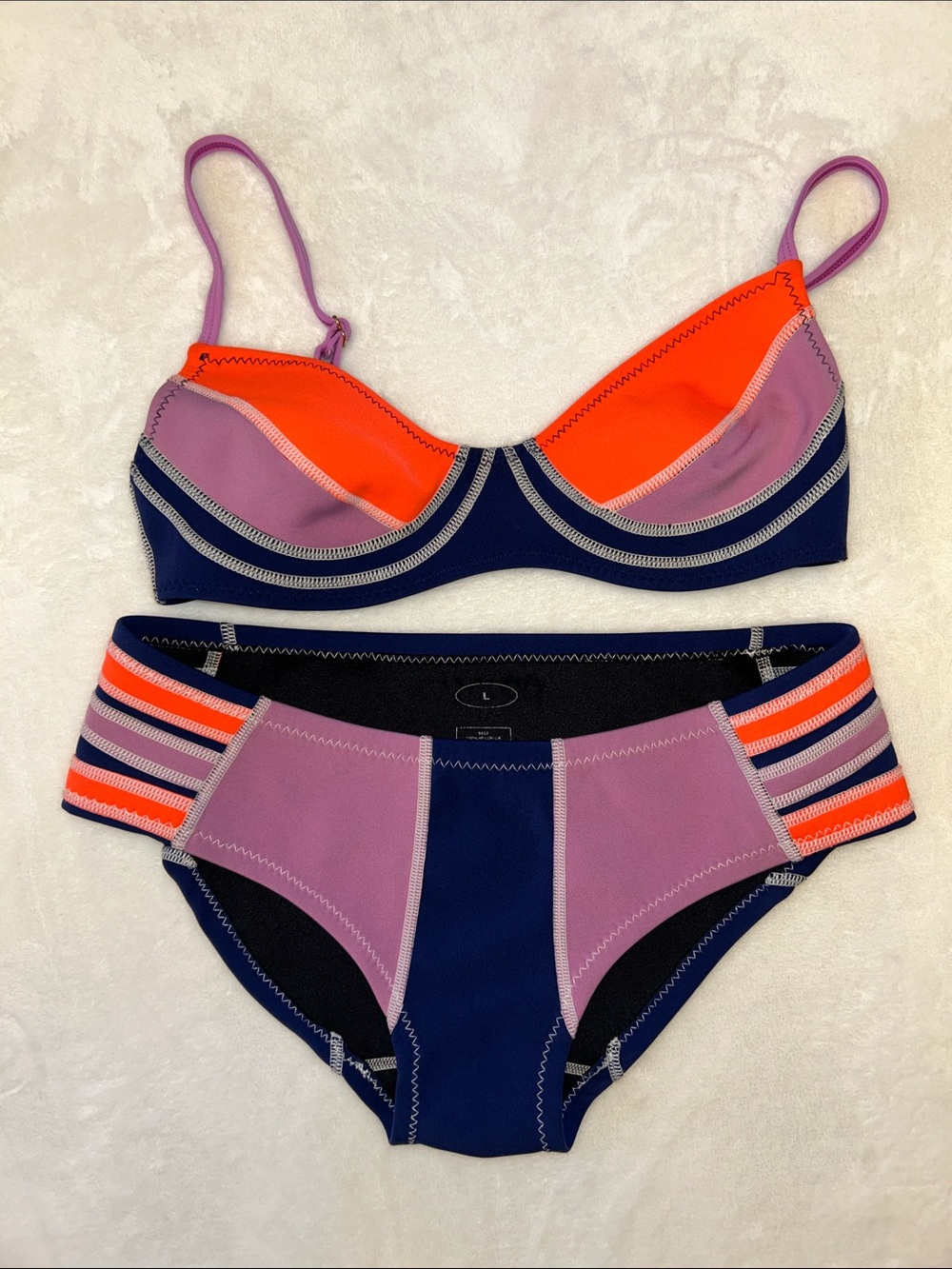 Rowley Bikini Swimsuit Size L